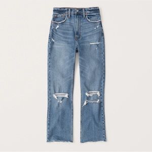 Abercrombie Ultra High Waist Straight Jean